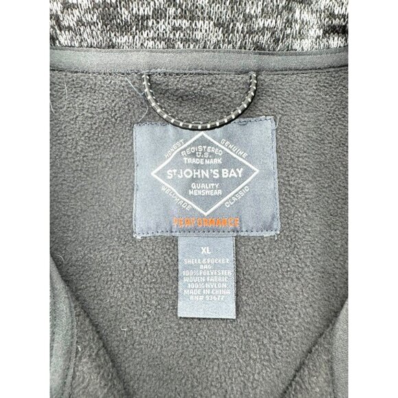 St. Johns Bay Performance Fleece Jacket XL Wind-Proof Water Resistant - Picture 7 of 13